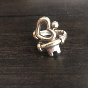 Key to my heart ring.
